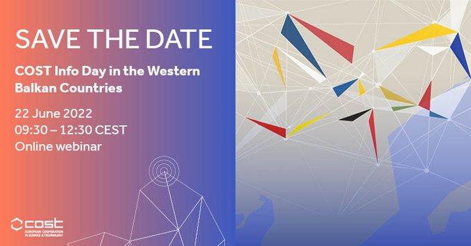 COST Info Day in the Western Balkan countries: 22 June 2022