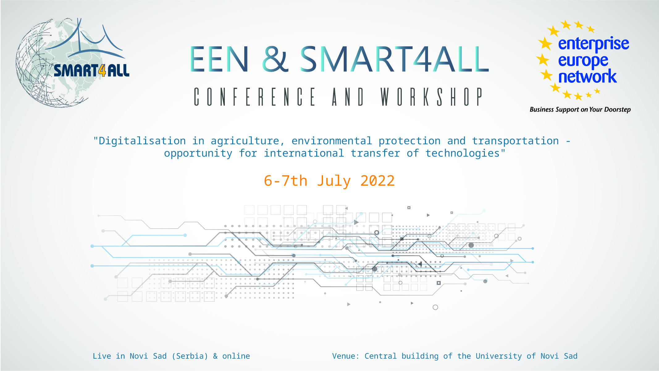 EEN & SMART4ALL Conference and Workshop