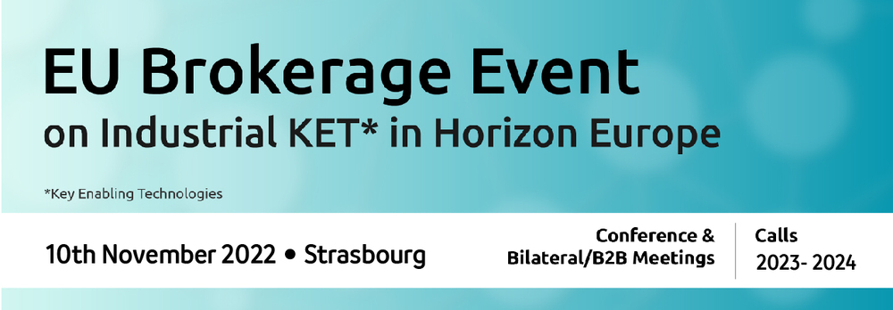 EU Brokerage Event on KET in Horizon Europe