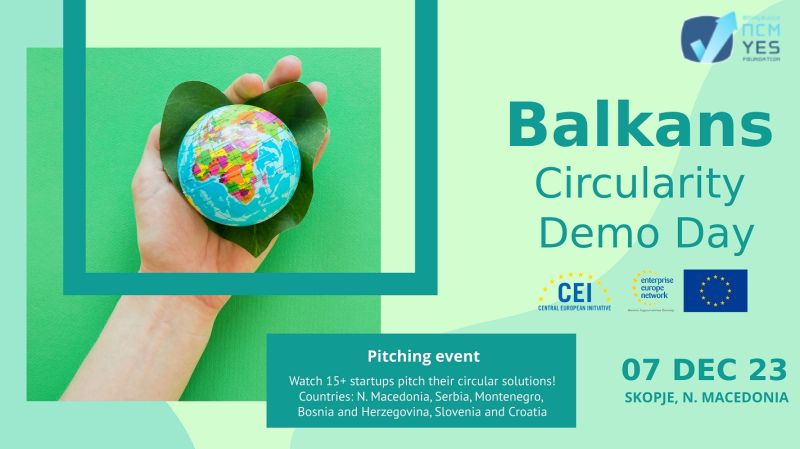 Western Balkan Circularity Demo Day – 7 December 2023 in Skopje