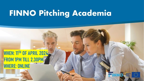 🔔FINNO PITCHING ACADEMIA is moved to 11th of April due to Eastern Holidays